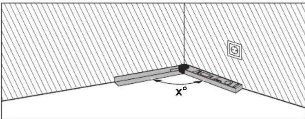 BOSCH UniversalAngle - Μέτρηση «Απλή φαλτσογωνιά» - 1