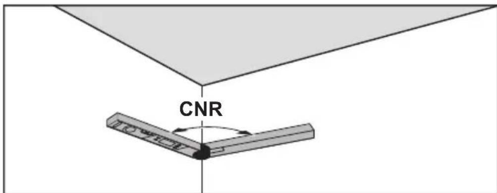 BOSCH UniversalAngle - CNR: Storing the corner angle - 1