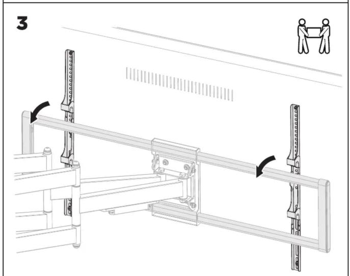 Gembird WM-120ST-01 - TV wall mount - 10