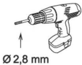 Ø 2,8 mm