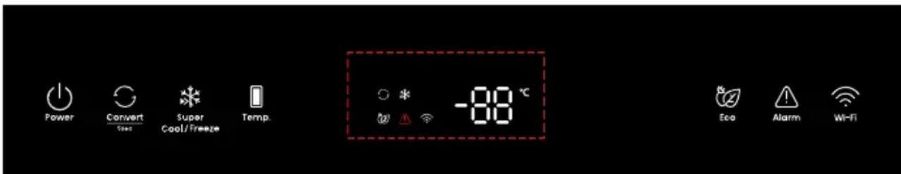 HISENSE FT3B213SAWE - Controles de la Pantalla - 1