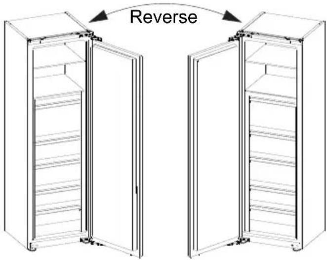HISENSE FT3B213SAWE - Reverse the door - 1