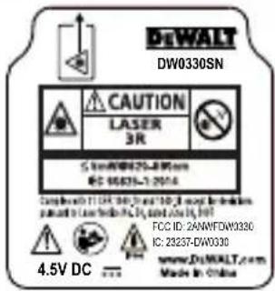 DEWALT DW0330SN - AVISO: - 3