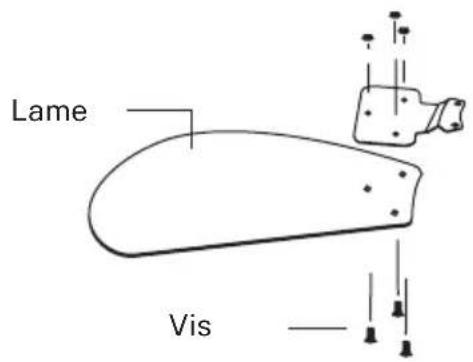 Create Wind Easy - ASSEMBLAGE DE LA LAME - 1