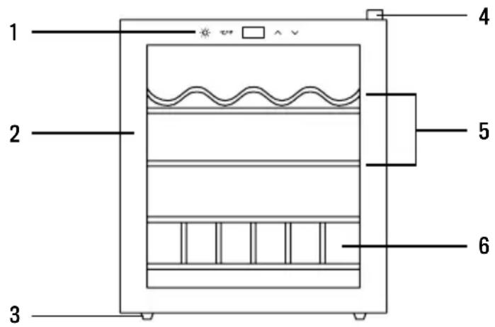 Create Winecooler L15 - Shelves - 1