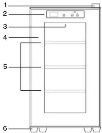 Create Winecooler Wood S - ONDERDELEN LIJST - 2