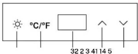 Create Winecooler Wood S - CONTROLEPANEEL - 1