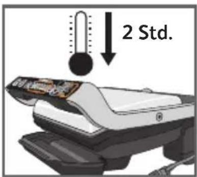 TEFAL Optigrill GC701D - Abkühlen - 2