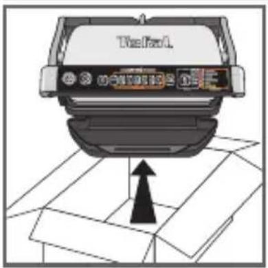 TEFAL Optigrill GC701D - Ρύθμιση - 2