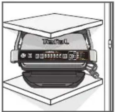 TEFAL Optigrill GC701D - Arrefecimento - 8