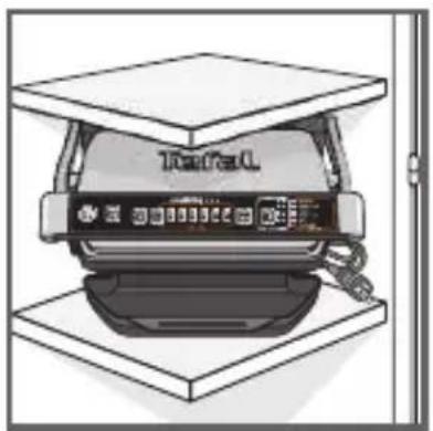 TEFAL Optigrill GC701D - Ψύξη - 7