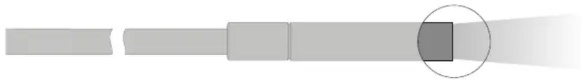 Laserliner Flex Camera - Otwór wyjściowy LED - 1