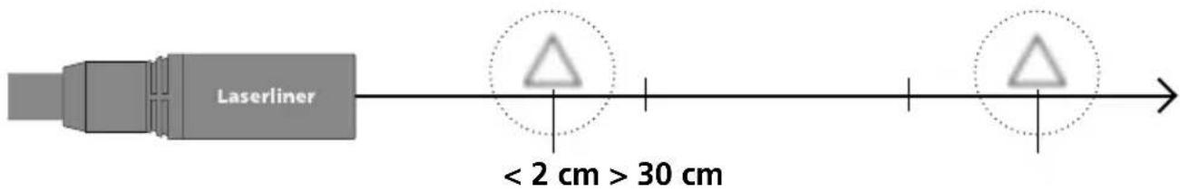Laserliner MaxView Camera - Dybdeskarphedsområde - 2