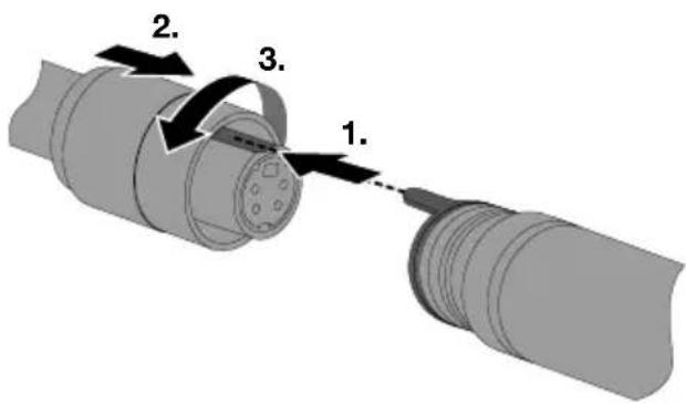 Laserliner MaxView Camera - Conexão do tubo flexível - 1
