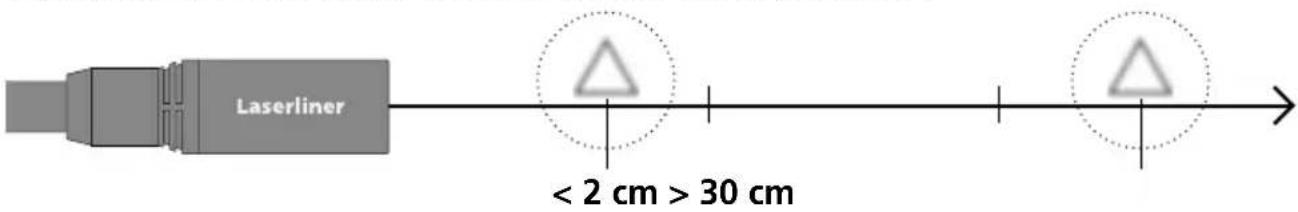 Laserliner MaxView Camera - Rozsah hloubky ostrosti - 2