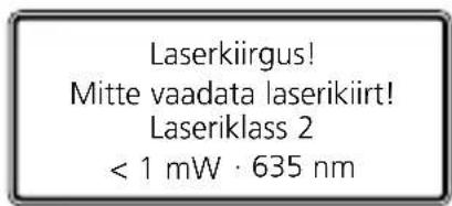 Laserliner DistanceMaster 50 - Ohutusjuhised - 2