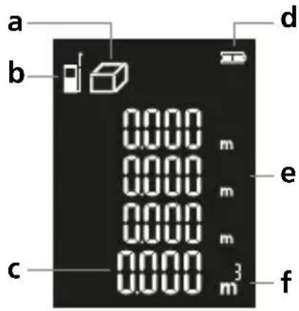 Laserliner DistanceMaster 50 - CLAVIER : - 1