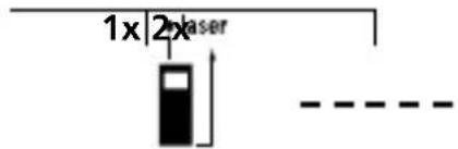 Laserliner DistanceMaster 50 - min/max-Dauermessung: - 6