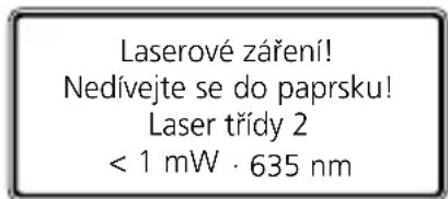 Laserliner DistanceMaster 50 - Bezpečnostní poukyny - 2