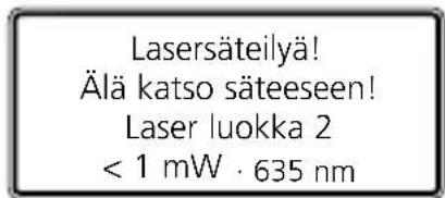 Laserliner DistanceMaster 50 - Turvallisuusohjeet - 2