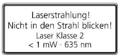 Laserliner DistanceMaster 50 - Sicherheitshinweise - 2