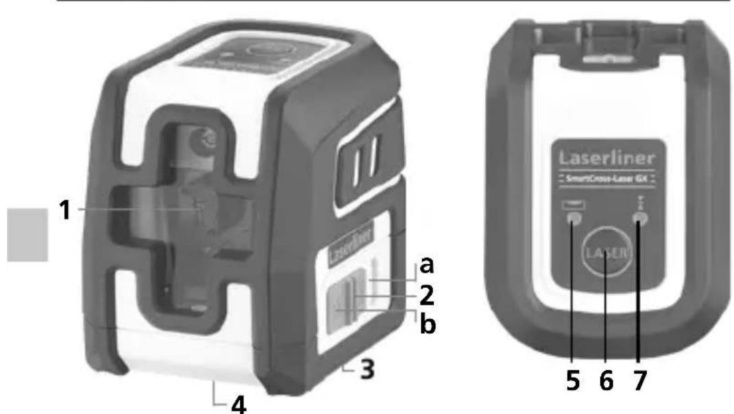 Laserliner SmartCross-Laser GX - Tecnologia de laser verde - 3