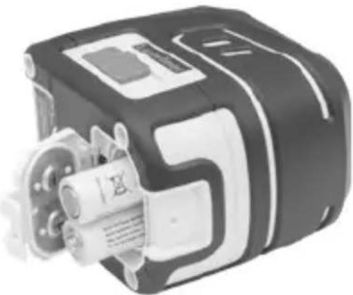 Laserliner SmartCross-Laser GX - Τοποθέτηση μπαταριών - 1
