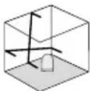 Laserliner SmartCross-Laser GX - 3Kaldemoodus - 1