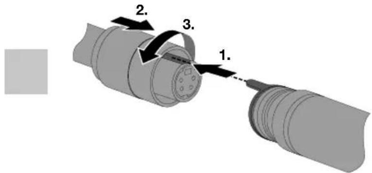 Laserliner XXL Camera - Připojení ohebné hadice - 1