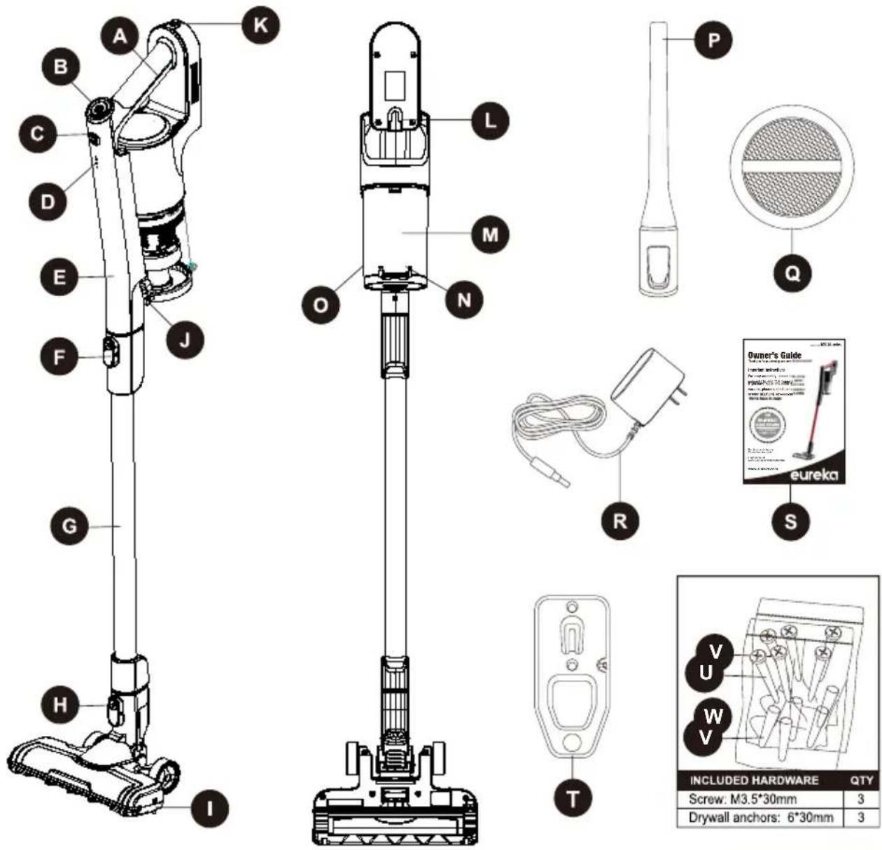 EUREKA RapidClean NEC101CBL - SAVE THESE INSTRUCTIONS - 1