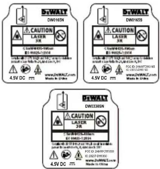 DEWALT DW0165N - WARNING: - 2