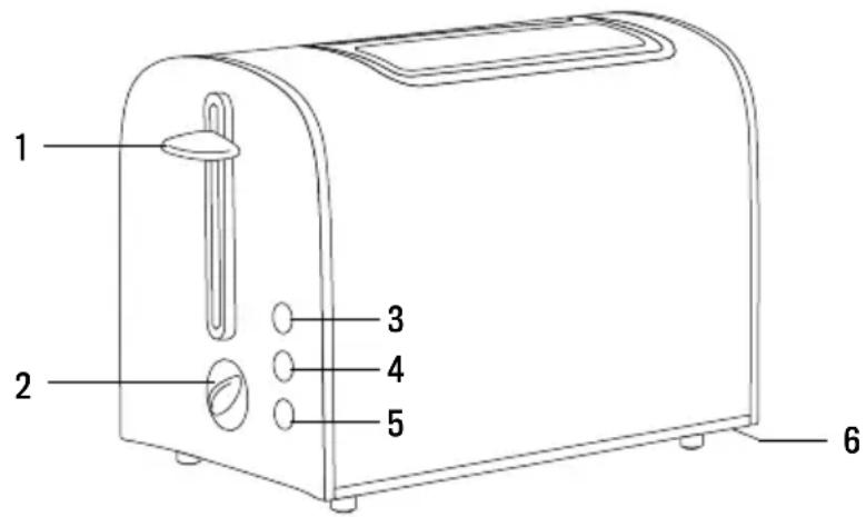 Create SUPREME TOAST - ONDERDELEN LIJST - 1
