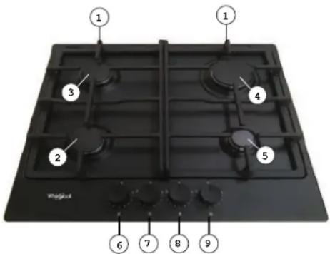 WHIRLPOOL TGML 660 NB - ОПИС ВИРОБУ - 1