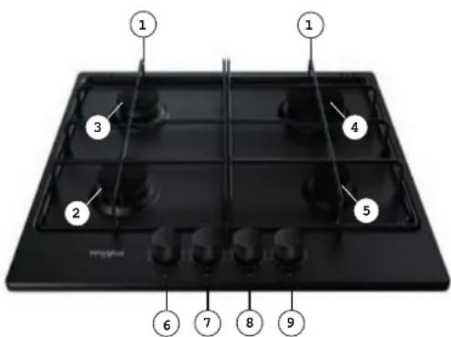 WHIRLPOOL TGML 660 NB - DESCRIPTION DU PRODUIT - 1