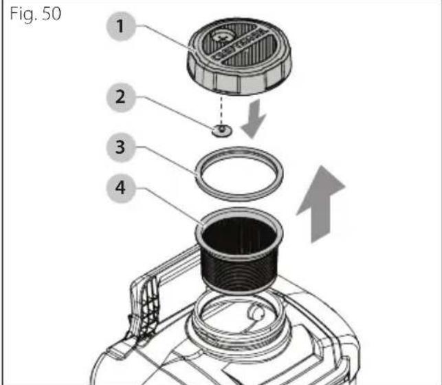 Craftsman CMXCAFG190682 - Mantenimiento de la cesta del filtro y de la tapa - 1