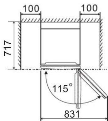 HISENSE HCN300BCC - Ventilatie van het apparaat - 3