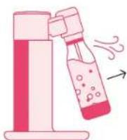 MySoda Toby - REMPLACEMENT DU CYLINDRE DE CO2: - 5