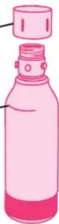 MySoda Ruby - CYLINDRE DE CO2: - 1