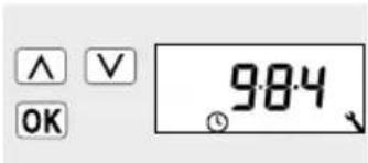 RADEMACHER Troll Comfort 5625-AL - Menu 9.8.4 - Paramétrer le mode horloge - 1