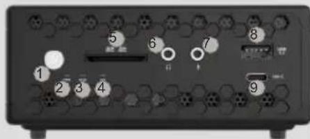 Zotac ZBOX CI337 nano - 前面板 - 1