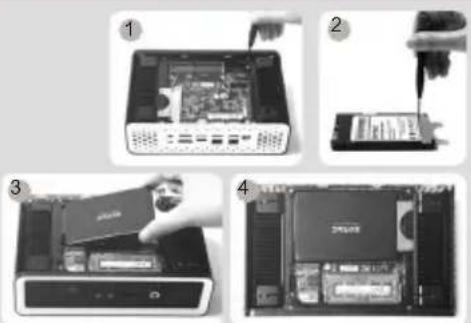 Zotac ZBOX CI645 nano - INSTALACIÓN DE MÓDULOS DE MEMORIA - 2