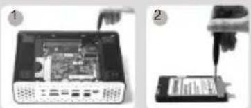 Zotac ZBOX CI625 nano - INSTALAÇÃO DOS MÓDULOS DE MEMÓRIA - 2