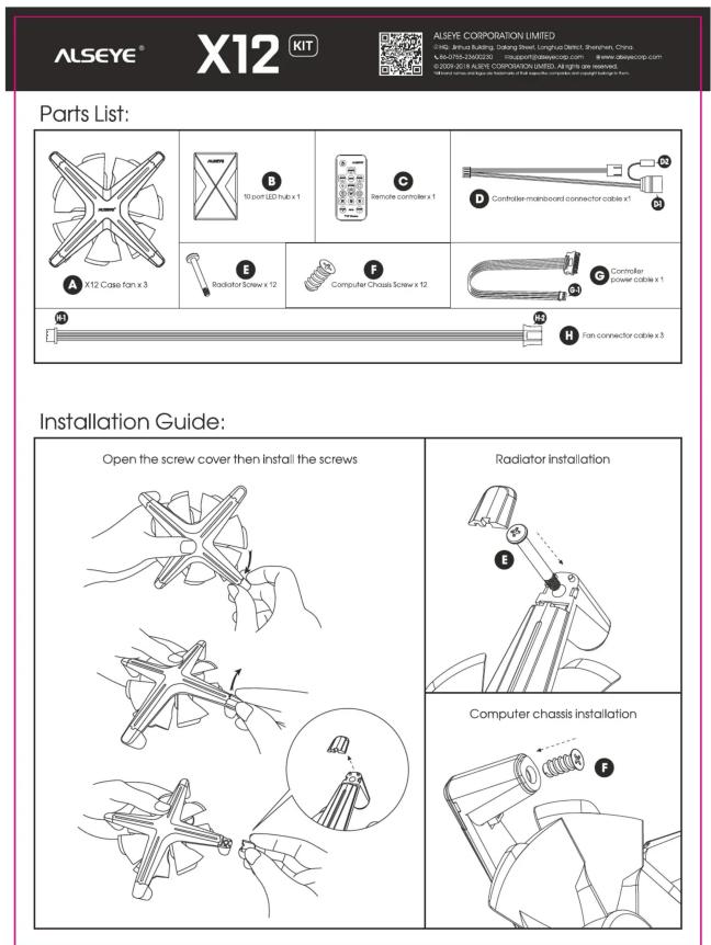 ALSEYE Xtreme X12 Kit - 1