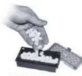 Fluval C4 - PREPARING FILTER INSERTS. All filters must be rinsed thoroughly. - 7