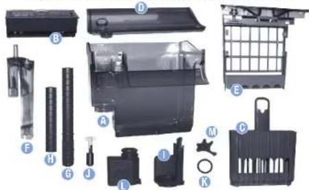 Fluval C4 - REPLACEMENT PARTS - 1