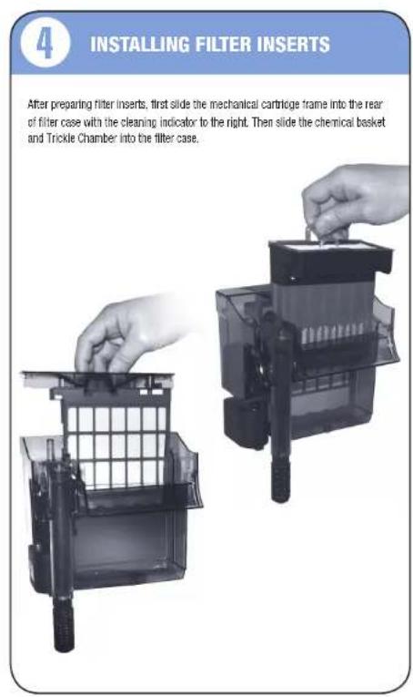 Fluval C2 - FILTER INSERTS MAINTENANCE - 2
