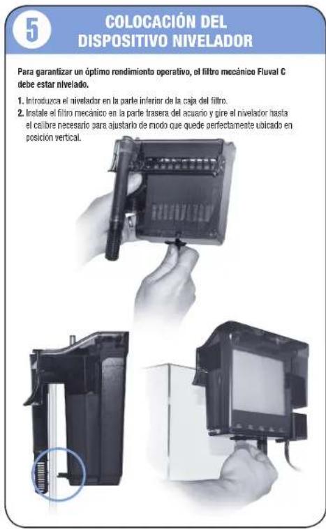 Fluval C2 - GUIA DE COMIENZO RAPIDO DEL FILTRO MECANICO FULLLC - 5