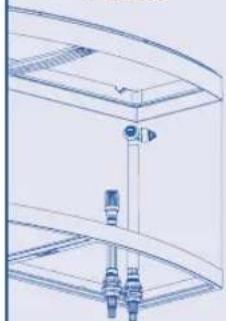 Fluval 207 - Préparer le branchement du tube d'entrée - 1
