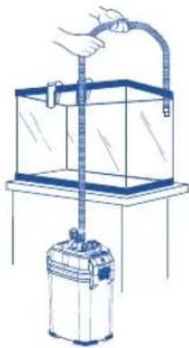 Fluval 207 - Prepare intake connections - 1