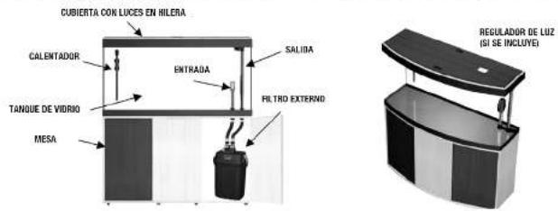 Fluval Vicenza - KITS PARA ACUARIOS FLUVAL: IDENTIFICACIÓN DE LAS PIEZAS PRINCIPALES - 1